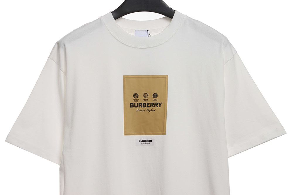 Burberry label patch short sleeves CM2
