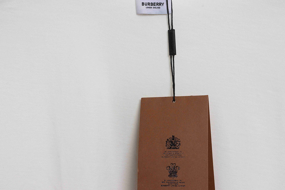 Burberry label patch short sleeves CM2