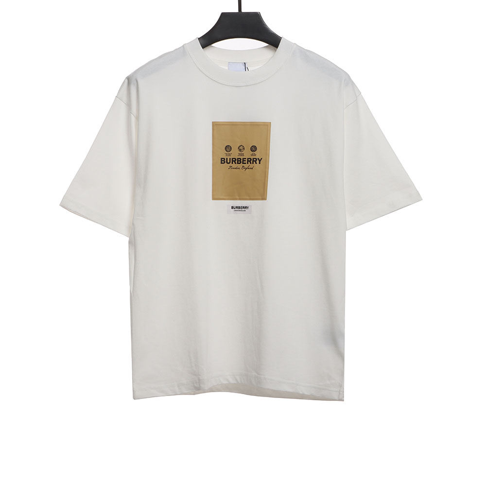 Burberry label patch short sleeves CM2