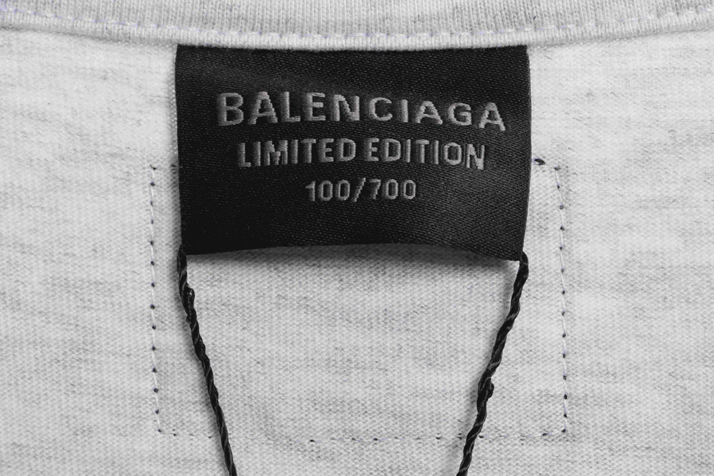 Balenciaga co-branded Archive Music series long sleeves