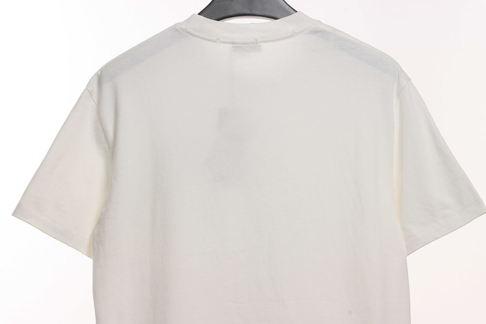 Dior Dragon Year Limited Embroidery Little Dinosaur Embroidered Short Sleeve_CM_1