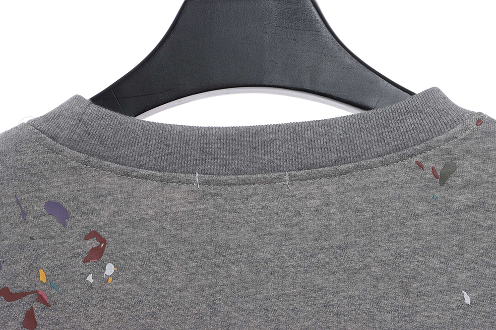 Dior handmade splash-ink sweatshirt