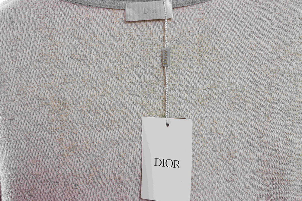 Dior handmade splash-ink sweatshirt