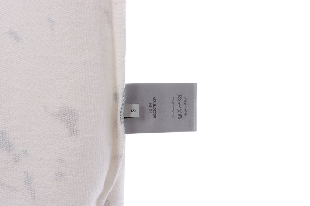 Dior handmade splash-ink sweatshirt