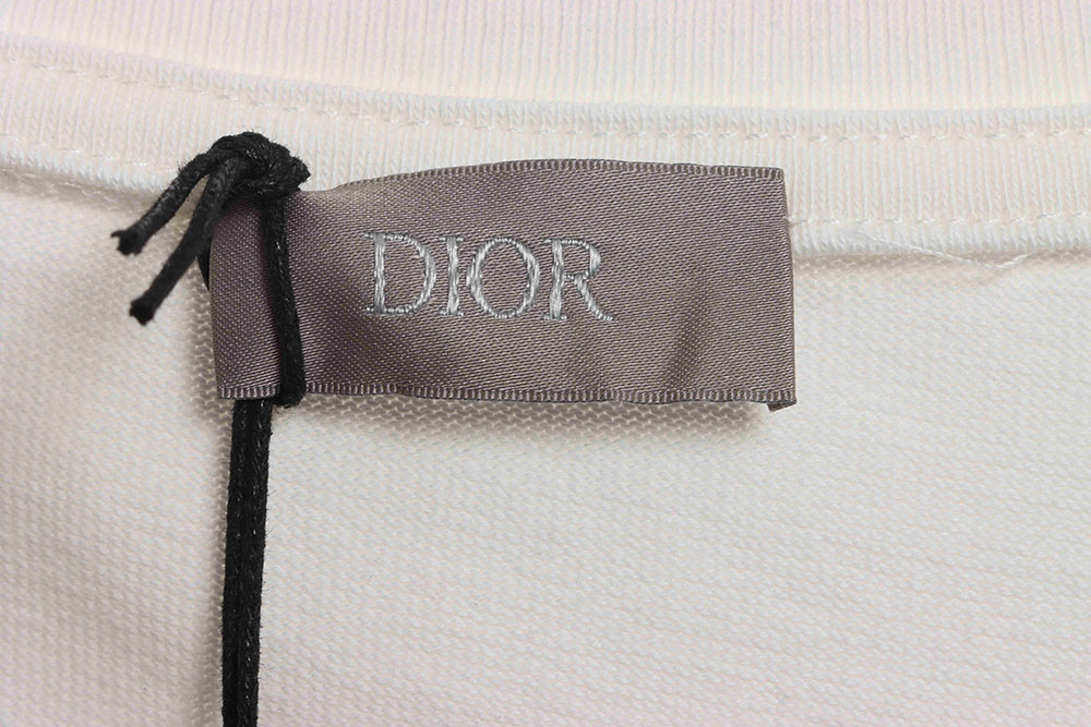 Dior 47 number embroidered short sleeves