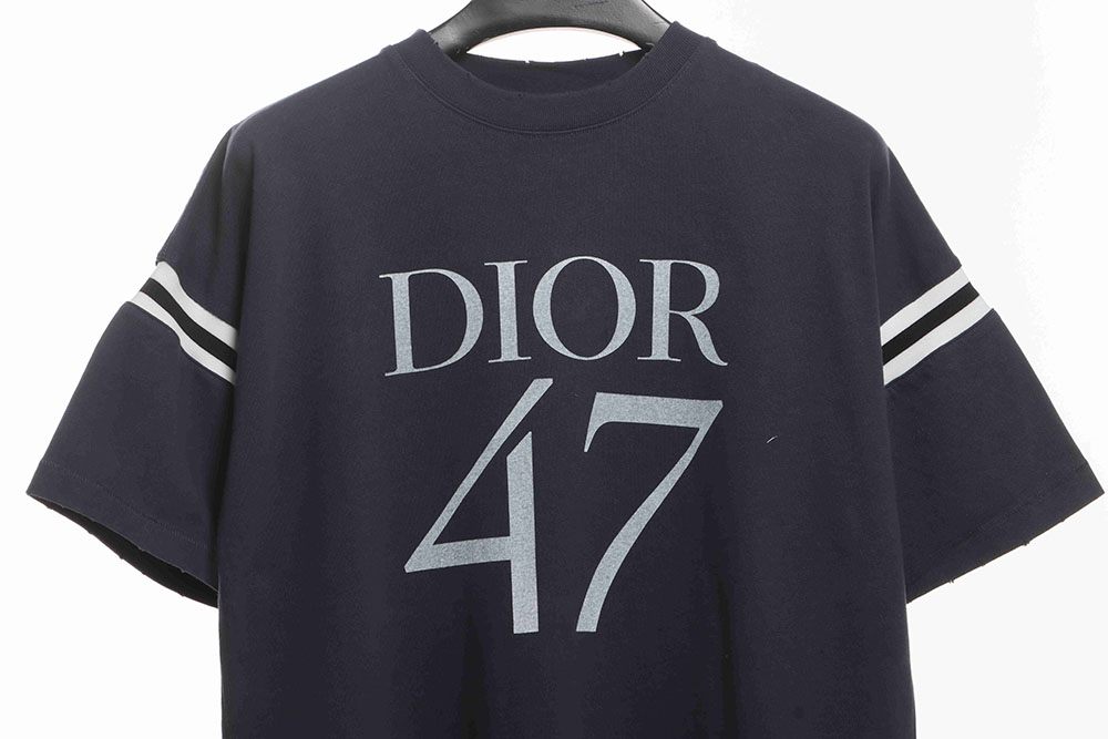 Dior 47 number embroidered short sleeves_CM_1