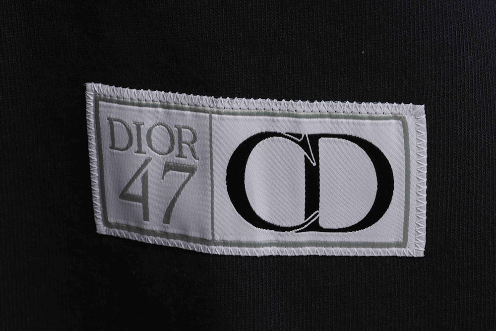 Dior 47 number embroidered short sleeves_CM_1