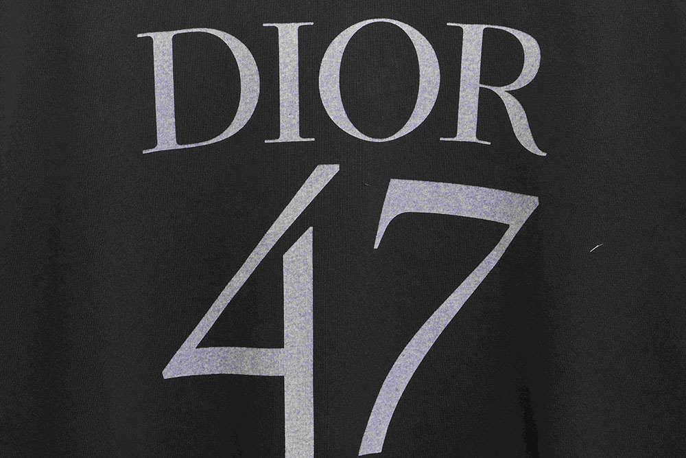 Dior 47 number embroidered short sleeves_CM_1
