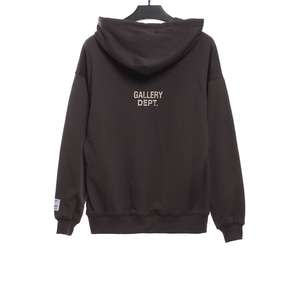 Gallery Dept Distressed Distressed Lettering Hoodie