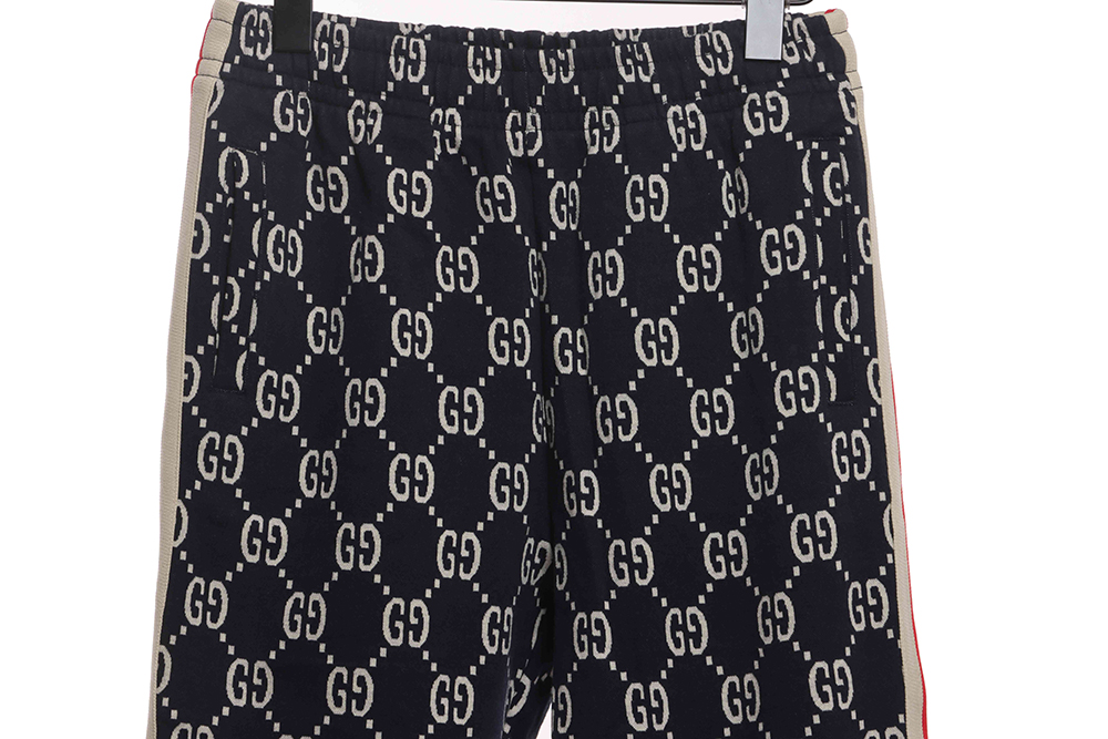 Gucci all-over jacquard trousers