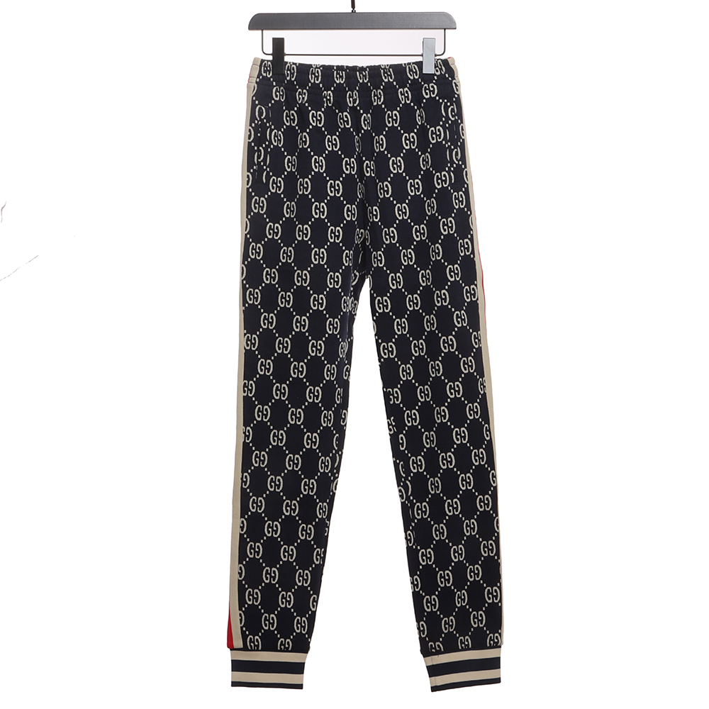 Gucci all-over jacquard trousers