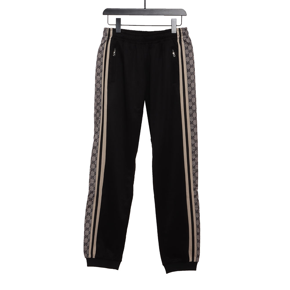 Gucci classic snake print trousers