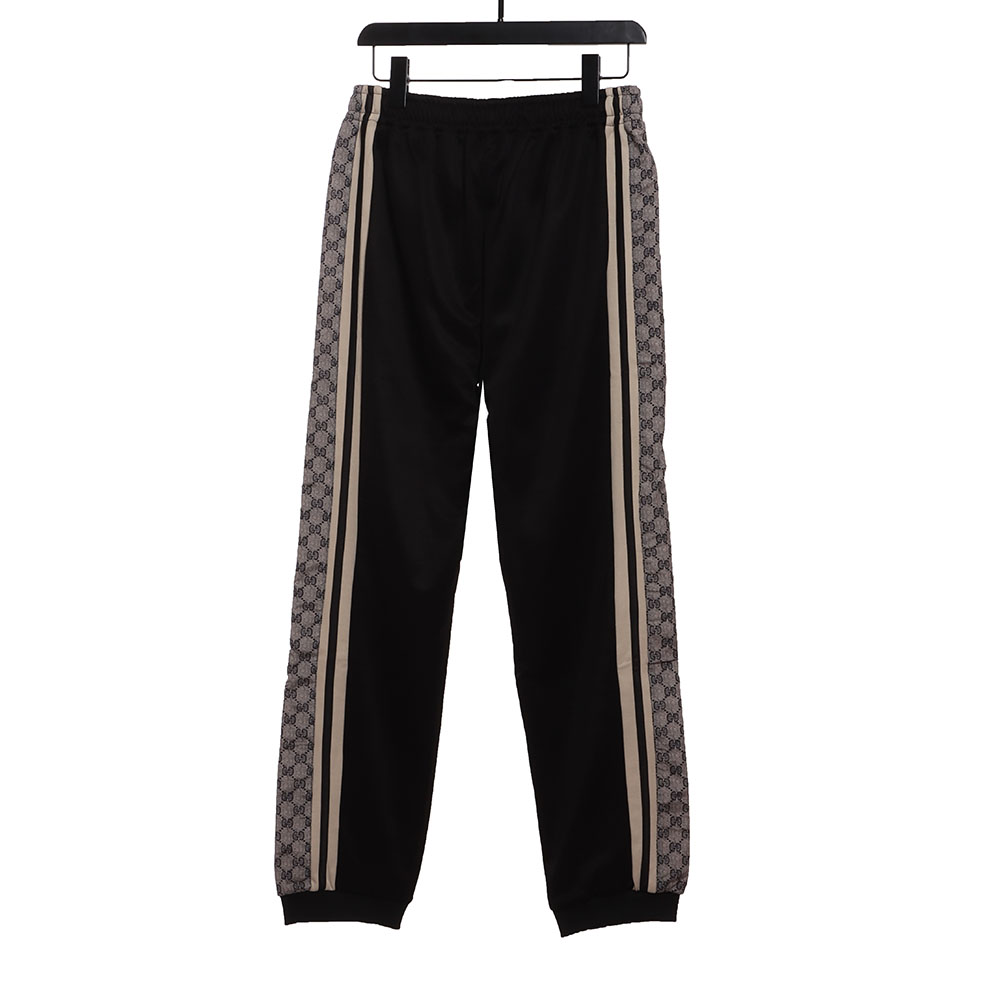 Gucci classic snake print trousers
