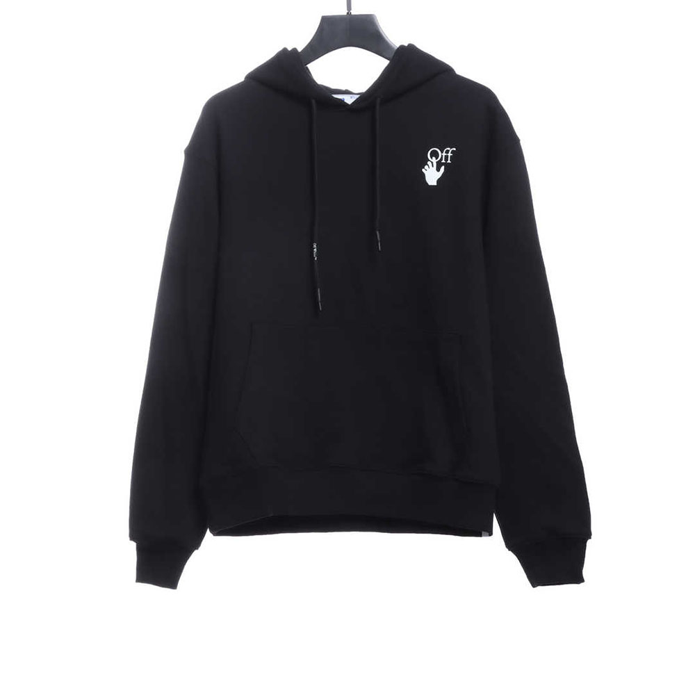 OW purple gradient colorful hoodie
