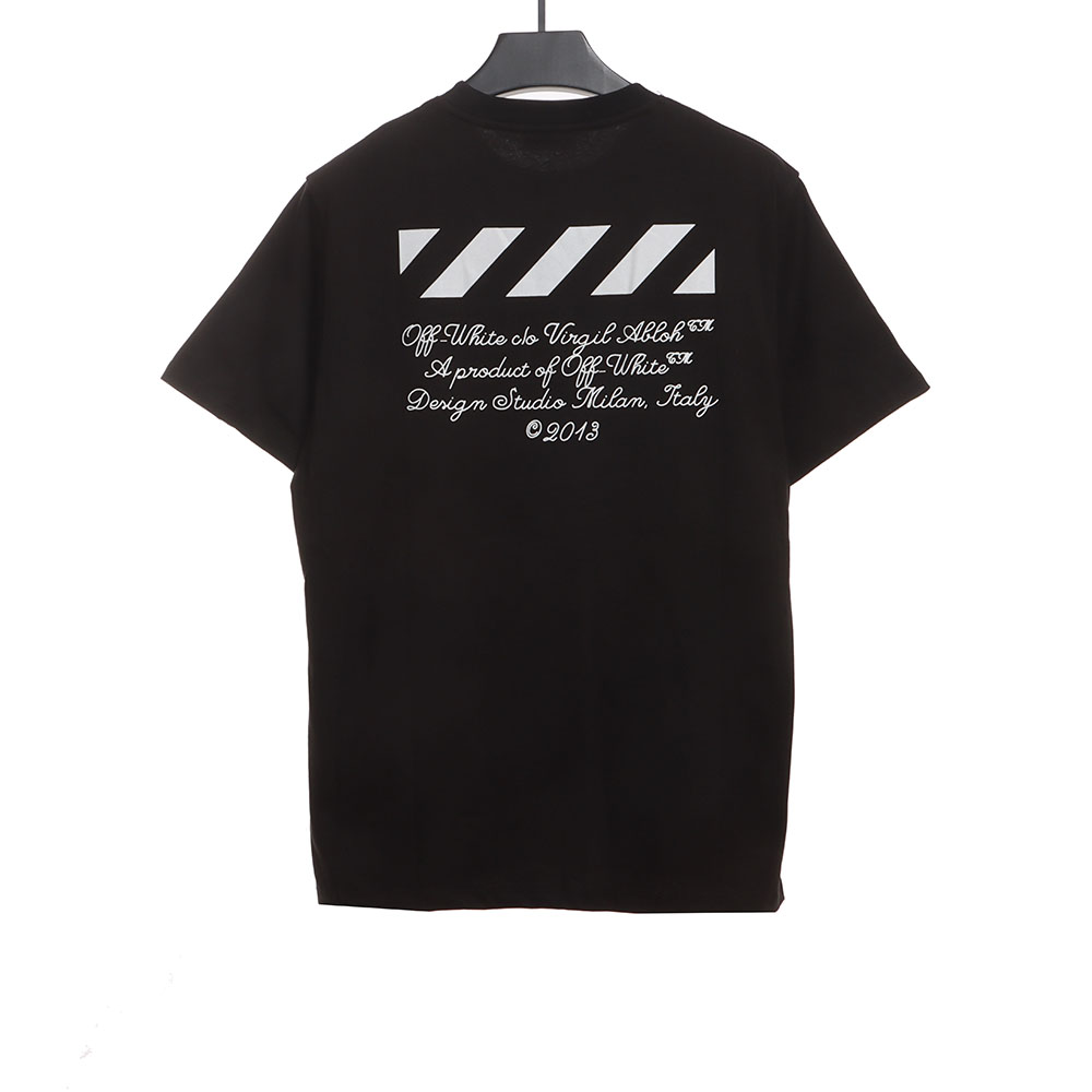 OW city series 23 slogan short sleeves