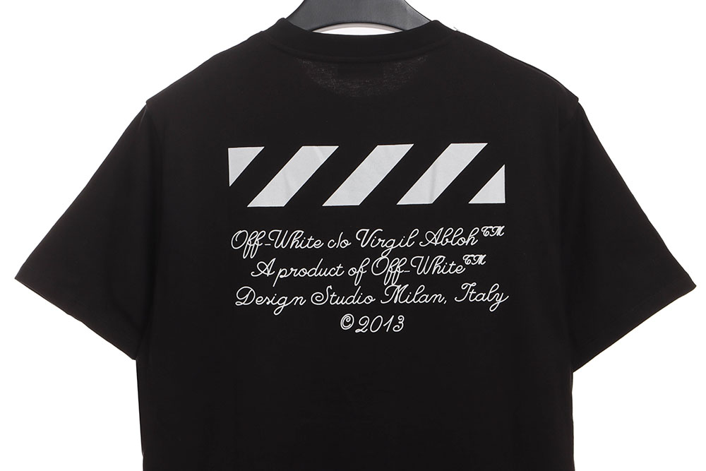 OW city series 23 slogan short sleeves