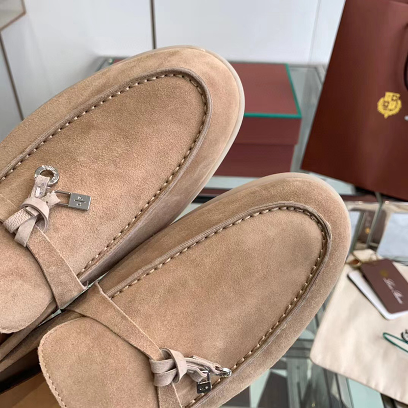 Loro Piana Summer Charms Walk Loafer Shoes