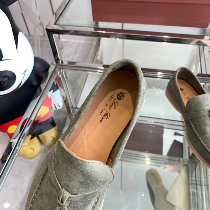 Loro Piana Summer Charms Walk Loafer Shoes