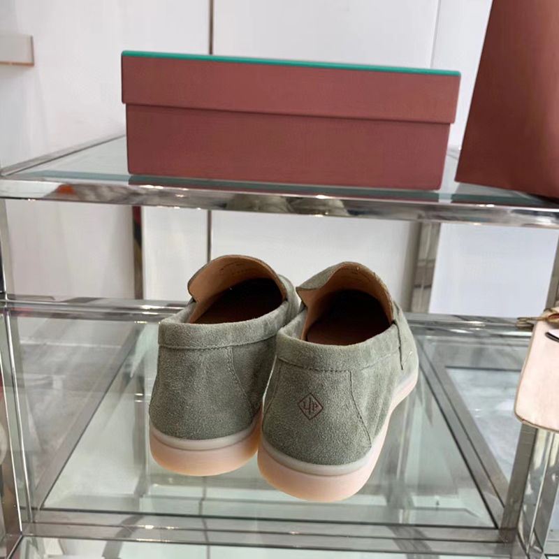 Loro Piana Summer Charms Walk Loafer Shoes