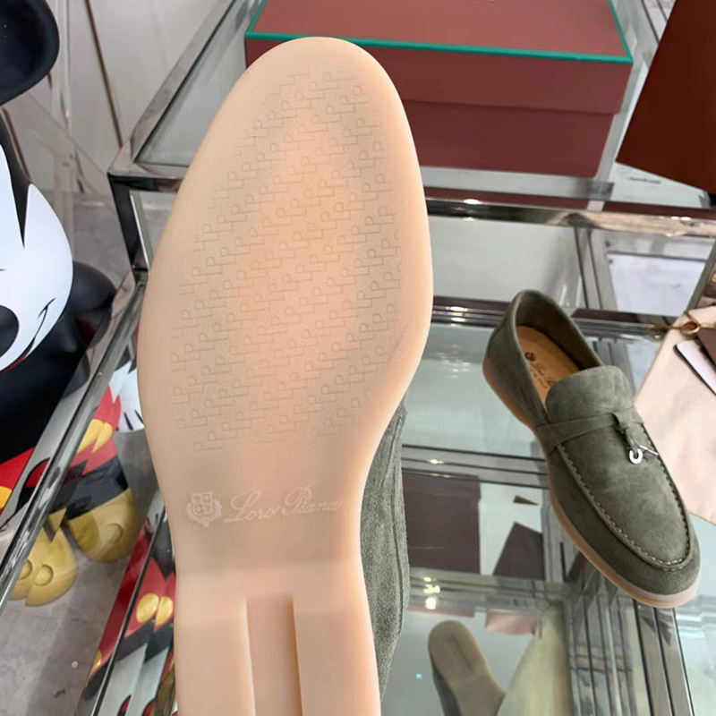 Loro Piana Summer Charms Walk Loafer Shoes