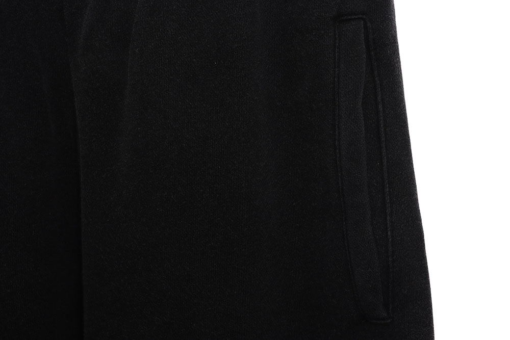Balenciaga distressed washed monogram trousers