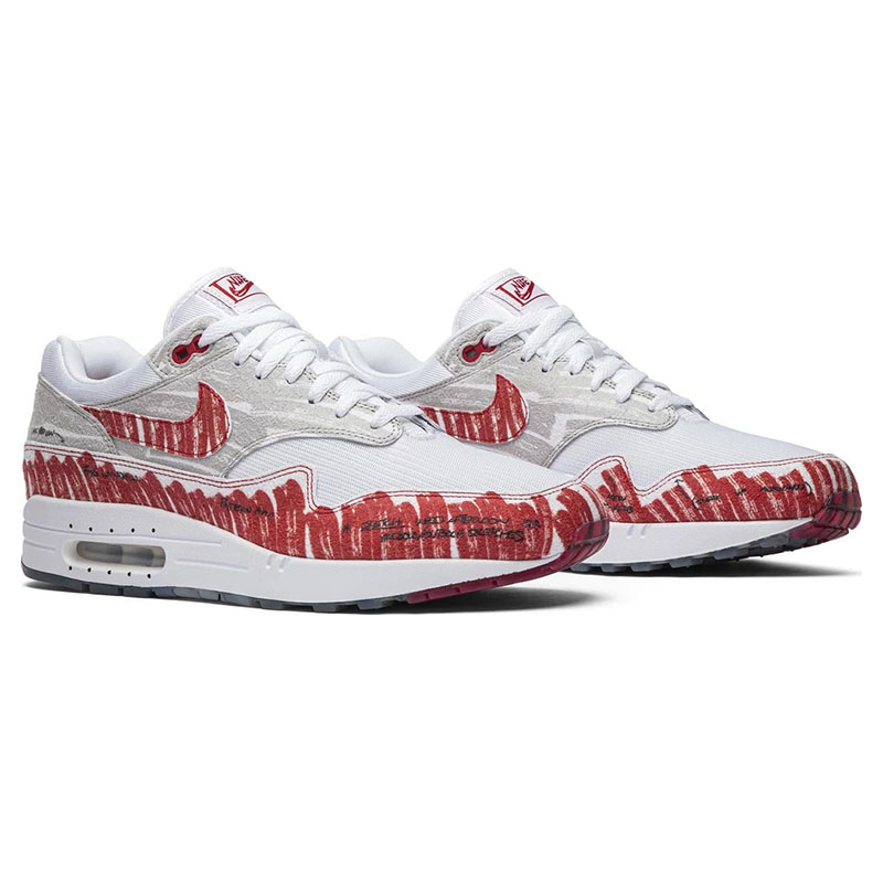 Air Max 1 'Sketch To Shelf - University Red'