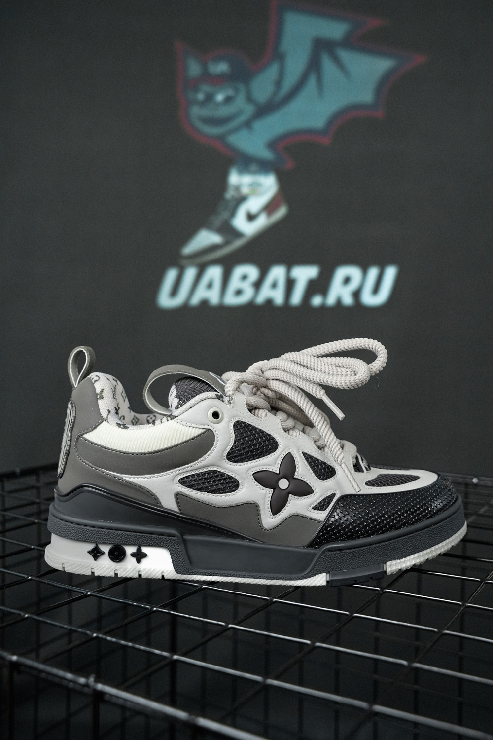 Louis Vuitton Skate Sneaker Grey White