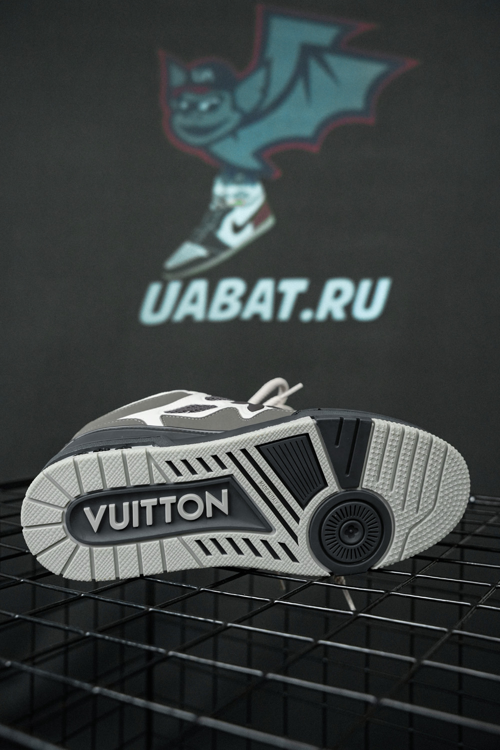 Louis Vuitton Skate Sneaker Grey White