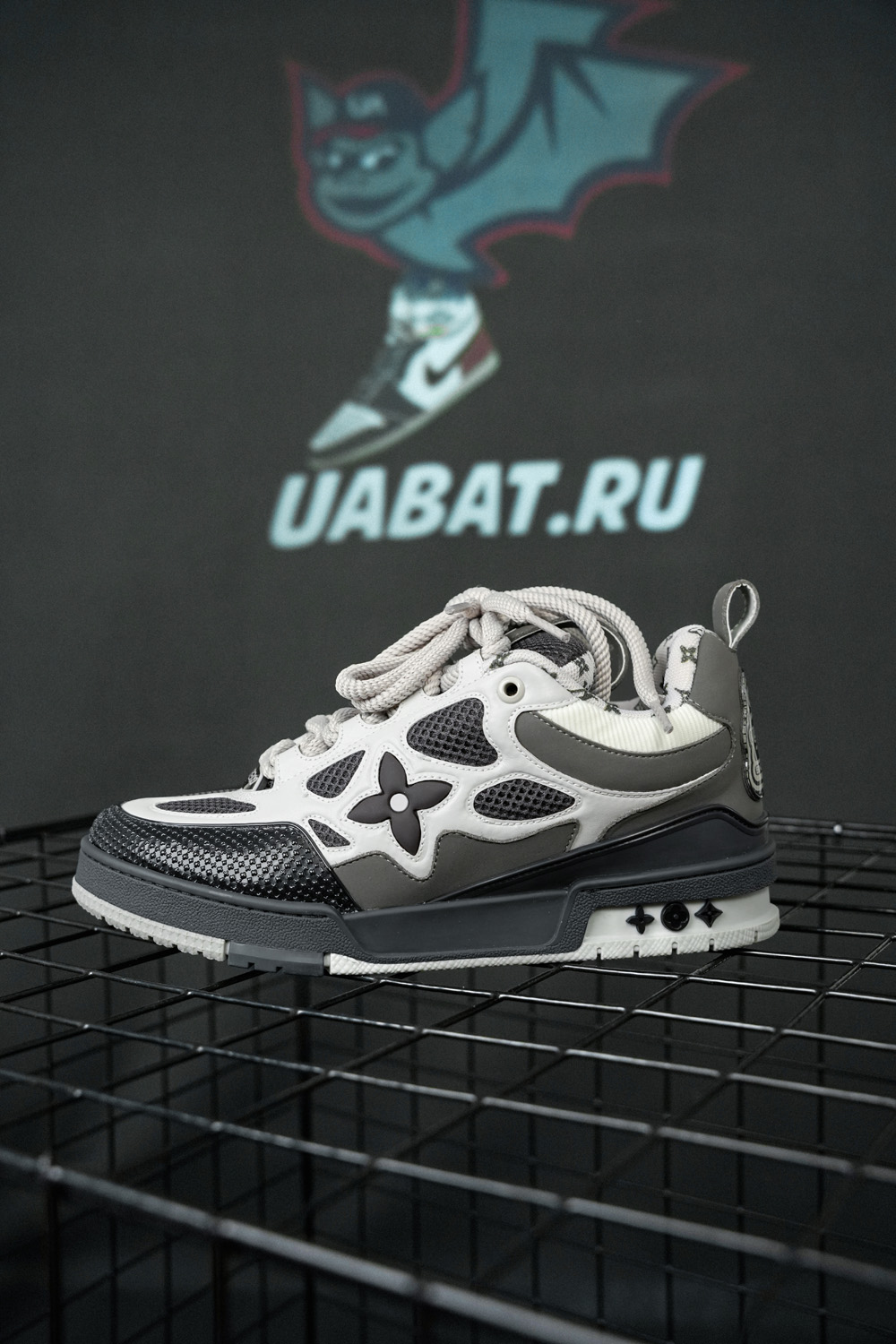 Louis Vuitton Skate Sneaker Grey White