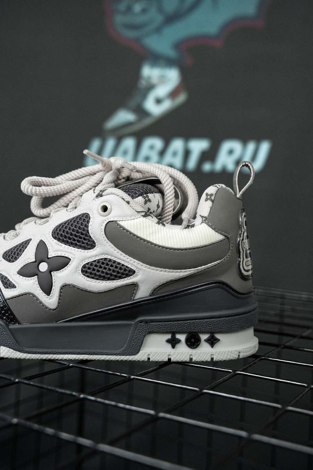 Louis Vuitton Skate Sneaker Grey White