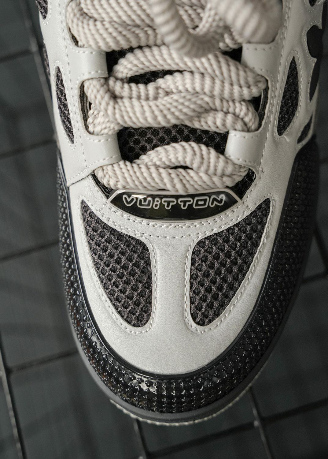 Louis Vuitton Skate Sneaker Grey White