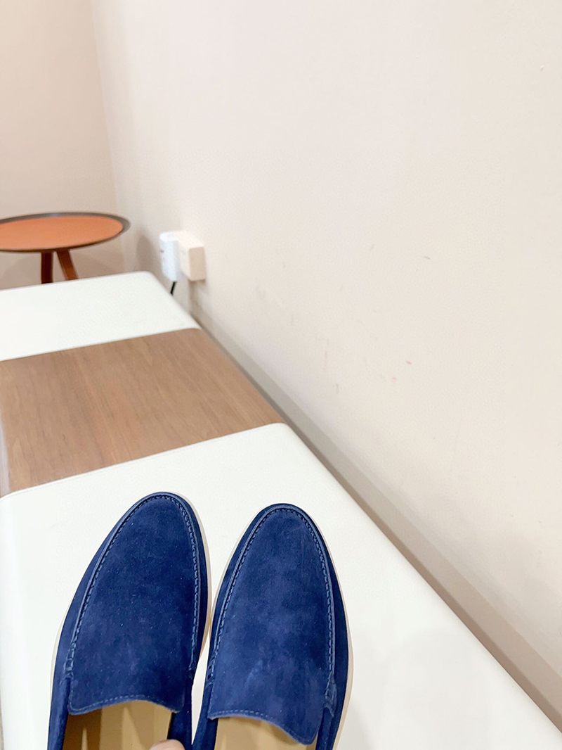 LORO PIANA Summer Walk  Loafer In Sorbet