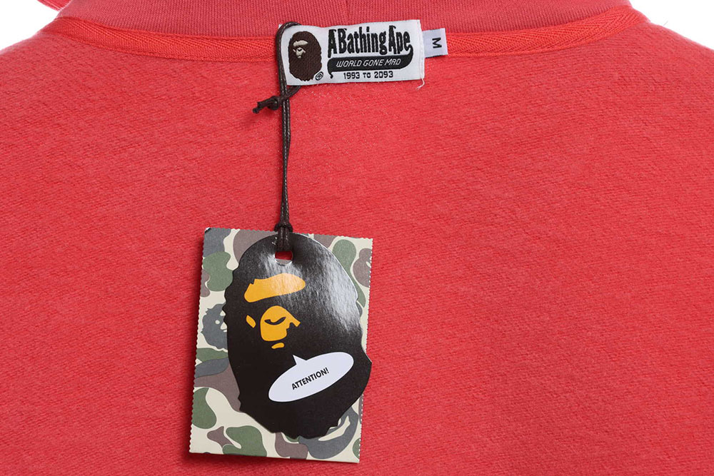 BAPE co-branded NB limited camouflage ape head hoodie