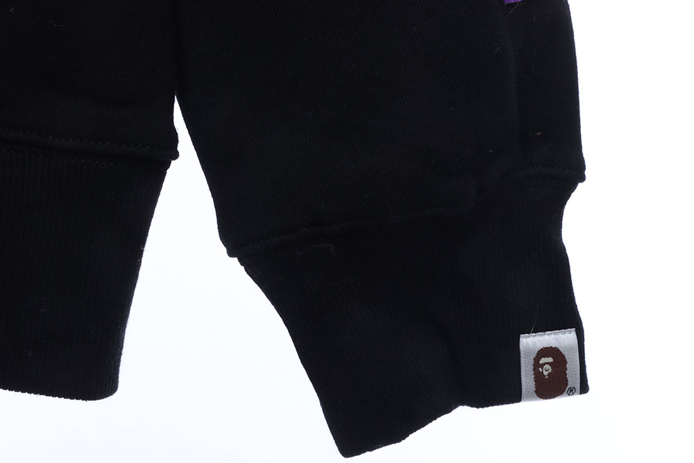 BAPE camo patchwork hoodie