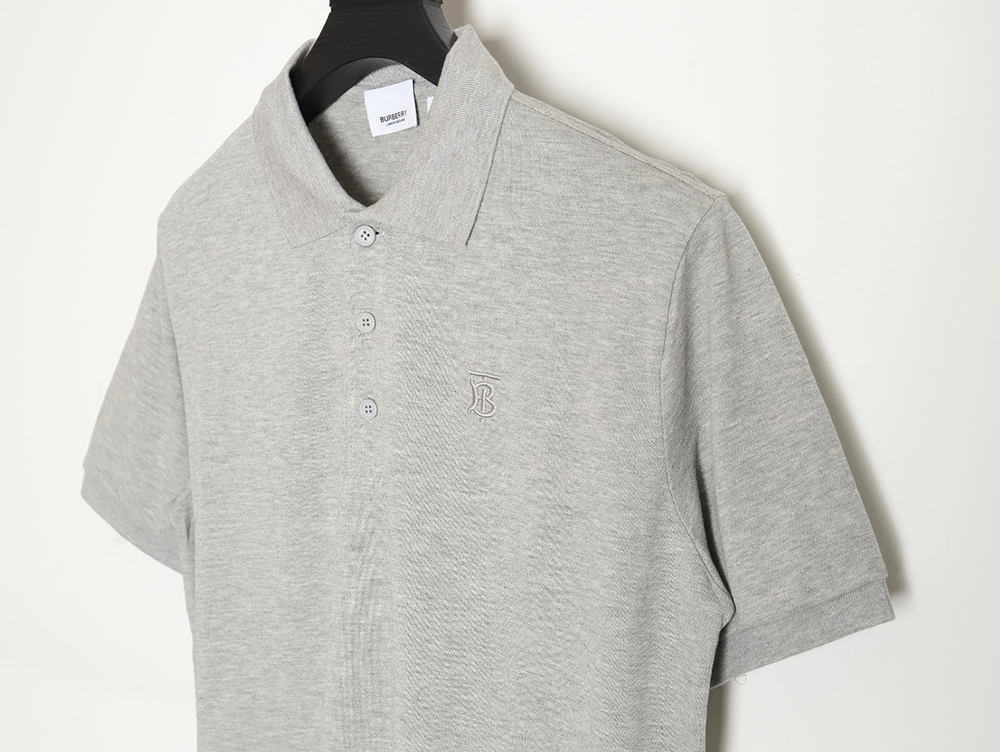 Burberry Classic BT Plaid Polo Shirt TSK1