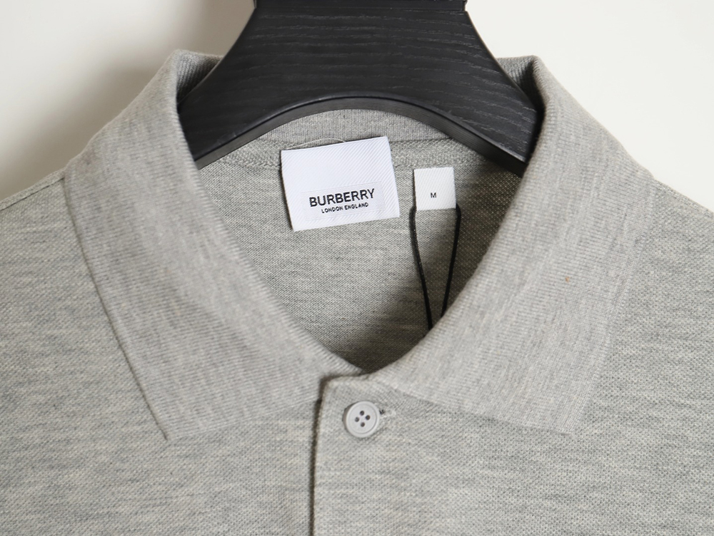 Burberry Classic BT Plaid Polo Shirt TSK1