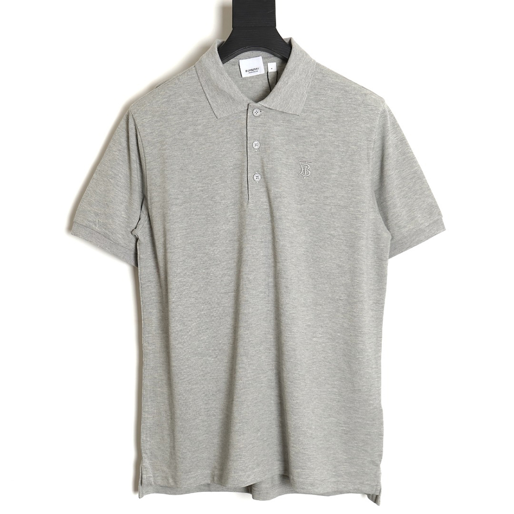 Burberry Classic BT Plaid Polo Shirt TSK1