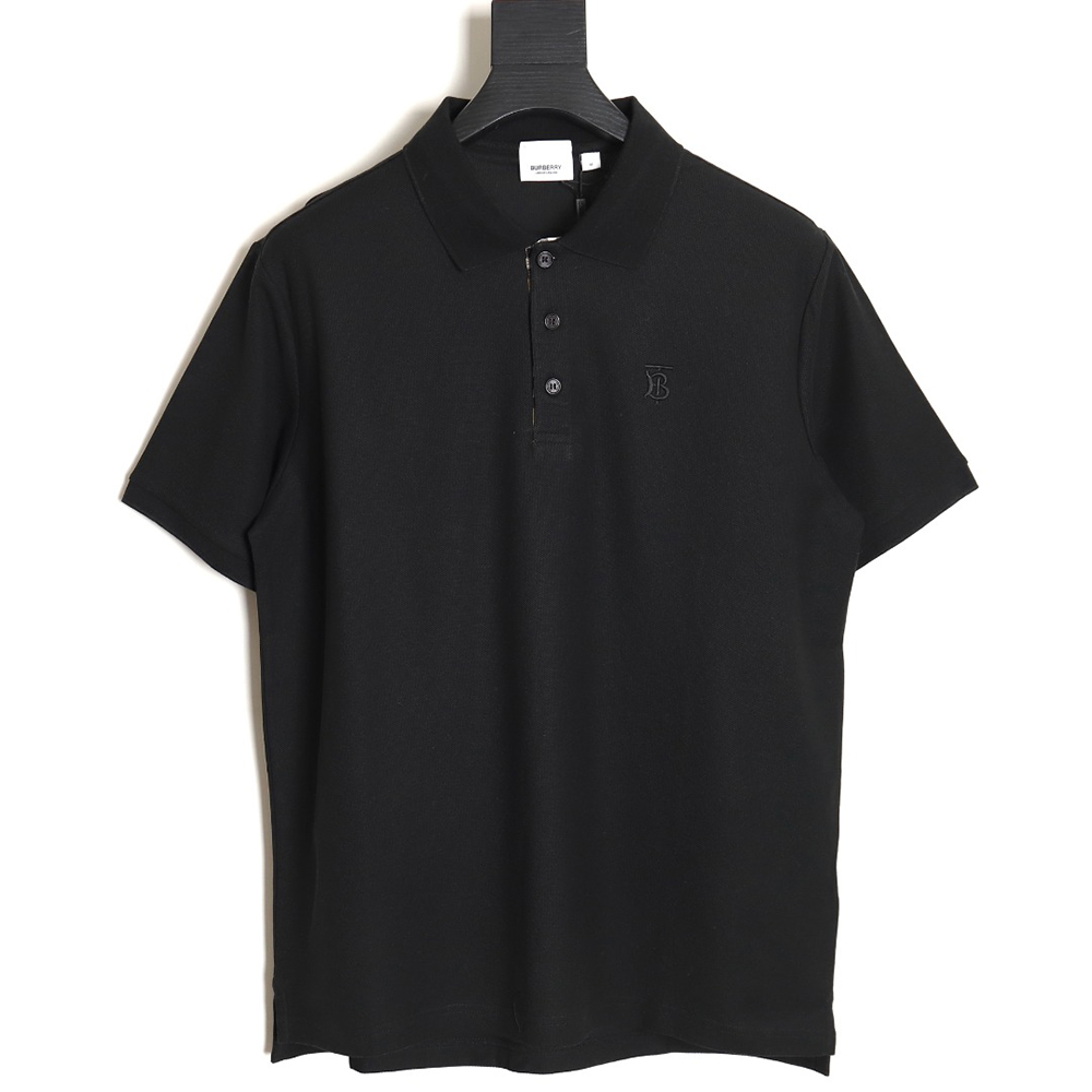 Burberry Classic BT Plaid Polo Shirt TSK2