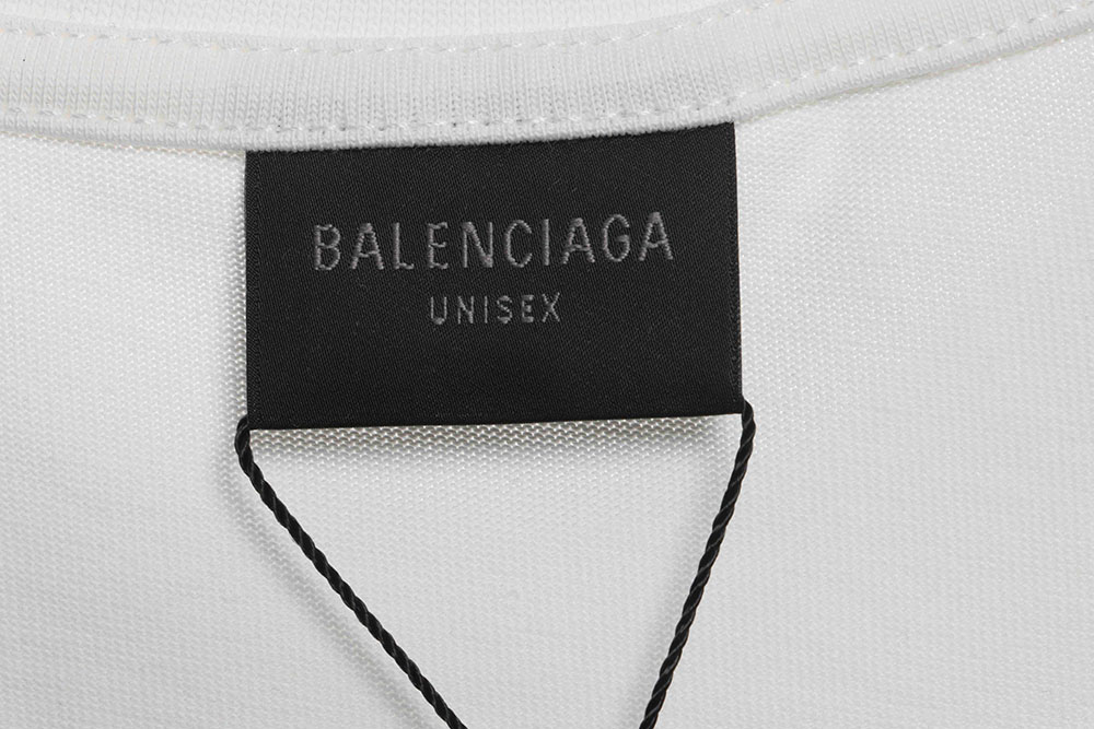 Balenciaga Air Ticket Passport Limited Short Sleeve TSK1