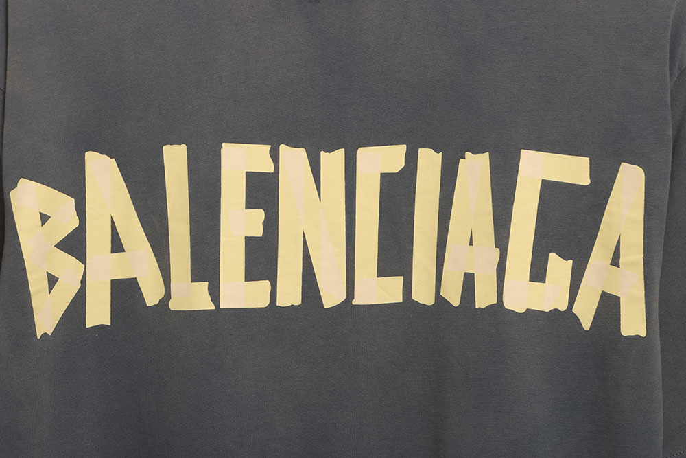Balenciaga Masking Tape Short Sleeve TSK3