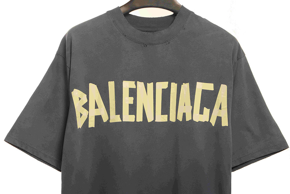 Balenciaga Masking Tape Short Sleeve TSK3
