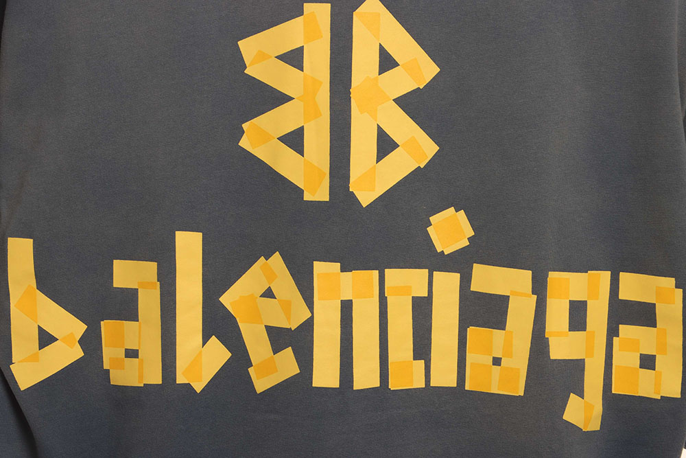 Balenciaga Masking Tape Short Sleeve TSK3