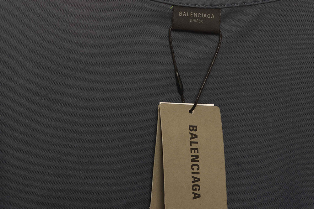 Balenciaga HAND DRAW double B graffiti short sleeves TSK3
