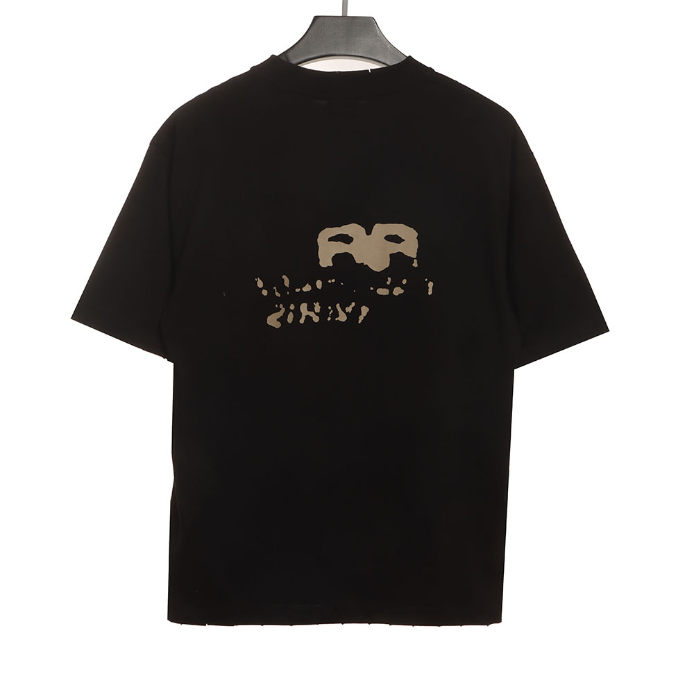 Balenciaga HAND DRAW double B graffiti short sleeves TSK1