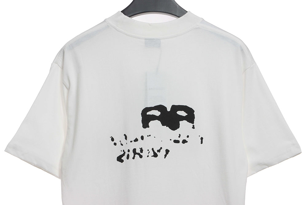 Balenciaga HAND DRAW double B graffiti short sleeves