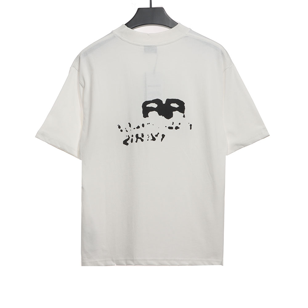 Balenciaga HAND DRAW double B graffiti short sleeves