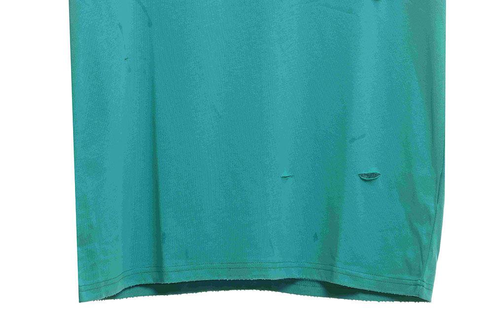 Balenciaga distressed short sleeves