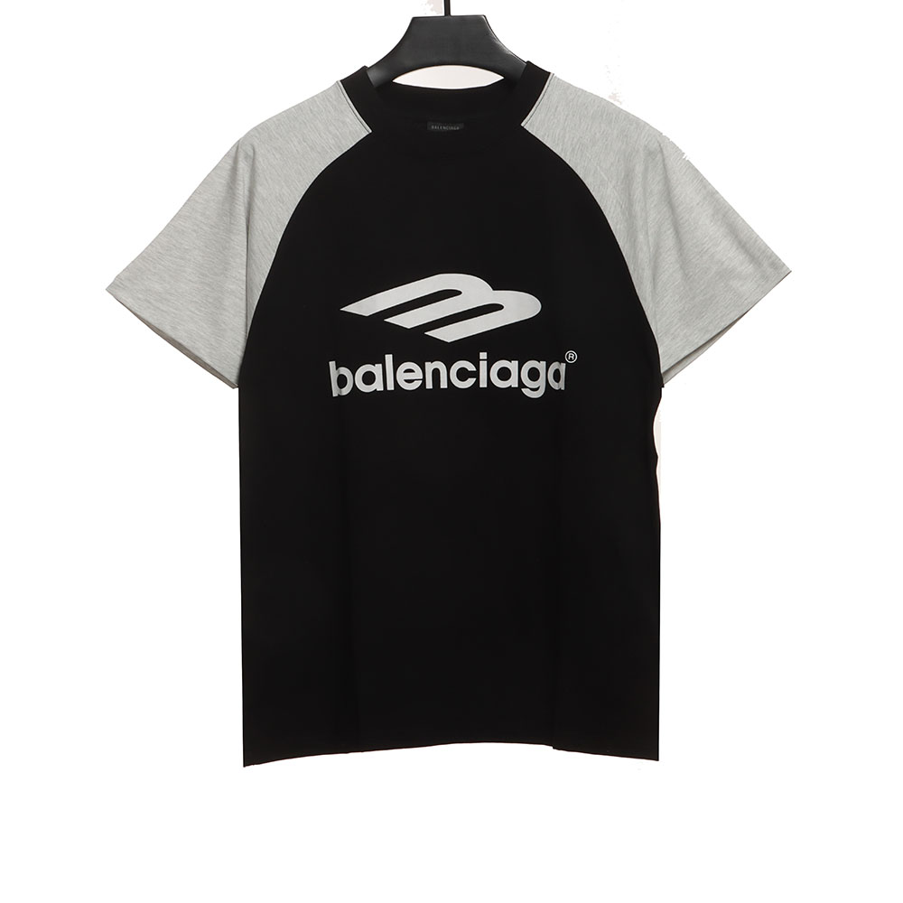 Balenciaga Patch color logo short sleeves