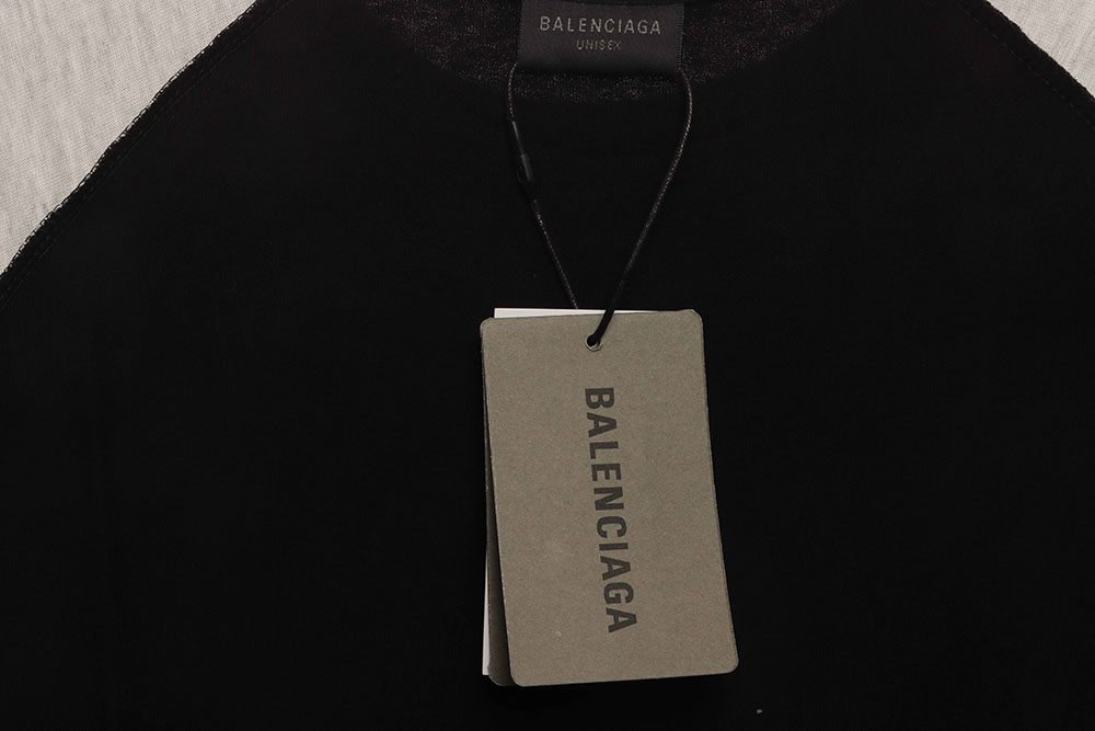 Balenciaga Patch color logo short sleeves