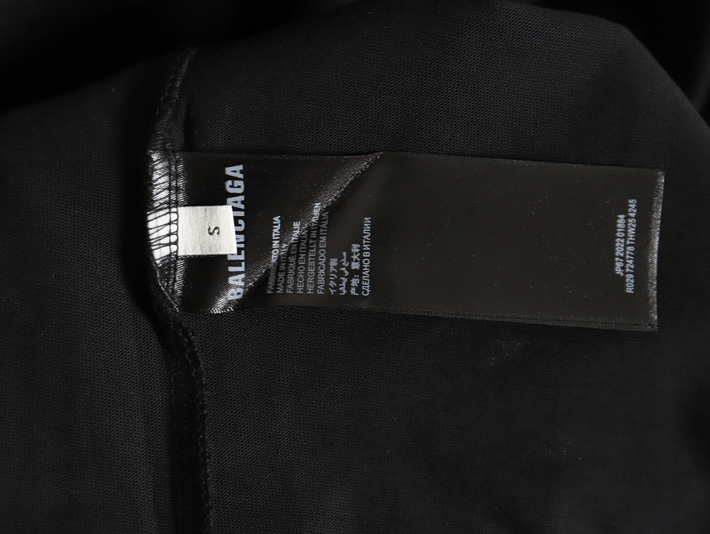 Balenciaga rainbow logo T-shirt TSK1
